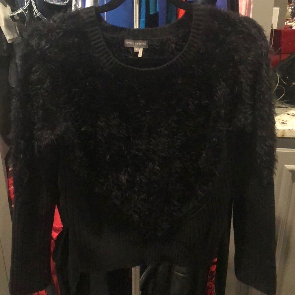 Vince Camuto Black Sweater, Size S.